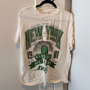 Abercrombie & Fitch White NFL T-Shirt
